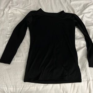 Womens skin tight dance shirt